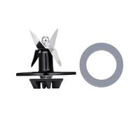 Lame de mixage en acier inoxydable trempé, compatible avec la découpe et le broyage de glace for extracteur de jus et mixeur Cuisinart (pièces de rechange).