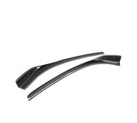 Lame De Pare-Choc Avant en Fibre De Carbone Brillante pour Peugeot 408 2014 2015 2016 2017 2018 2019 2020 Kit Carrosserie Protection Anti-Rayures(Carbon Fiber Look)