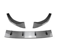 Lame De Pare-Choc Avant Inférieure Voiture Diffuseur Protection Garniture Protection pour A3 8Y S3 2021 2022 2023 + Pare-Chocs De Voiture Spoiler Séparateur(Look de Carbone)