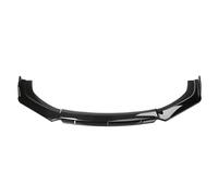 Lame De Pare-Choc Avant pour Mini pour Cooper R55 R56 F55 F56 Diffuseur De Spoiler Inférieur Kit E Carrosserie De Pelle Avant Réglage Becquets Avant(Noir)