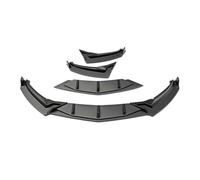 Lame De Pare-choc Avant Pour Passat B8 2017-2019 Kit De Carrosserie Diffuseur Protection Pièces Décoratives(Matte Black)