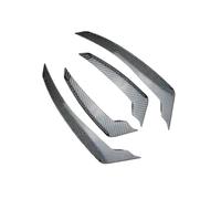Lame De Pare-Chocs Avant, Aileron Latéral Et Garniture pour Alfa Romeo pour Stelvio À Partir De 2017 - Noir Brillant Aspect Carbone(Carbon Look)