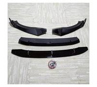 Lame de Pare-Chocs Avant,pour X3 G01 X4 G02 M40i M40d,M-Pack Sport 2017-2021, Lame de Pare-Chocs Avant Spoiler Splitter,du Kit de Corps de Lame de Séparateur Inférieur,Gloss Black