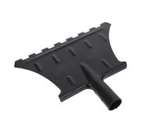 Lame de Pelle à Neige en Acier Manganèse Épaisse à Bord Dentelé Robuste | Conception Monobloc Renforcée, Tête Large pour Déneigement, pour Surfaces Dures et Boue