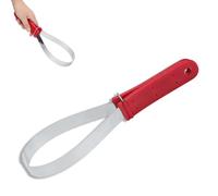 Lame de perte en acier inoxydable, grattoir à brosse pour chevaux | Lame de perte unique en métal, accessoire de toilettage pour chevaux avec poignée antidérapante, outil de démêlage pour chien