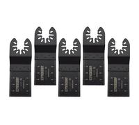 Jeu de 5 lames plongeantes bois/métal/plastique 34mm Erbauer