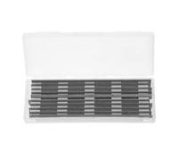 Lame de Rabot Électrique 10 Pièces 82x5,5x1,1 MM de Rechange | Lot, Acier Rapide Argenté, pour Menuisiers et Ateliers, Coupe Précise sur Panneaux Bois