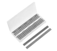 Lame de Raboteuse Électrique 10 Pièces 82x5,5x1,1 MM | Remplacement pour Rabot Portatif, Coupe Nette sur Chants de Bois, Usage Atelier et Maintenance