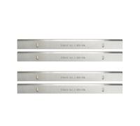 Lame de raboteuse HSS de 210mm d'épaisseur, couteau de jonction for Scheppach Einhell Erbauer, accessoires d'outils for le travail du bois, 210x16.5x1.5mm, 4 pièces