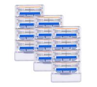 Lame De Rasage Mach3 Pour Homme,Lames Allemandes De Haute Qualité,12 Pièces - Type 12pcs White