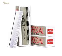 Lame de rasoir à sourcils en acier inoxydable, couteau à sourcils pour maquillage Permanent, outil de beauté de tatouage, 10 pièces/1 paquet