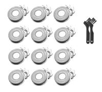 Lame De Rasoir, Compatible Avec SkullShaver, Compatible Avec Pitbull, Brosse Gold PRO, Compatible Avec Pitbull, Lame De Rasoir(12 PCS S)