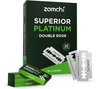 Lame De Rasoir De Sûreté-100 Lames Rasoir De Sécurité-Lames De Rasoir À Double Tranchant-Lames De Rasage En Acier Inoxydable Platine Pour Homme Et Femme.[T322]