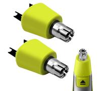 Lame De Rasoir pour One Blade pour Philipp, 2 pièces Lame pour One Blade 360°, Lame pour One Blade, pour One Blade Lames, Lame Rasoir pour Philips pour Oneblade, Système Rotatif à 360°.