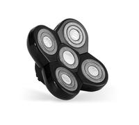 Skull Shaver Carver Lame de Rechange à 5 Têtes - Pour Rasoirs Pitbull, Palm & Butterfly Kiss - Entretien de la Barbe, Rasage du Corps et Rasoir pour Tête Chauve