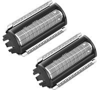 Lame de rechange compatible avec la tondeuse à cheveux MANSCAPED The Lawn Mower 5.0 Ultra, tête de rasoir en acier inoxydable pour le toilettage des cheveux de près du corps¿lot de 2