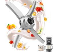 Lame de Rechange Compatible avec Machine à Ninja Crème Deluxe NC501EU, Lame de Rechange en Acier Inoxydable pour Sorbetière Ninja CN501CO NC500C NC501C NC501H