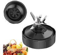 Lame de rechange compatible avec mixeur Nutri Ninja 7 ailettes, pièces de rechange, bloc de presse-agrumes, accessoires pour Nutri Ninja Auto iQ BL2012/BL2013/BL480/BL480D/BL481/BL482/etc