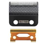 Lame De Rechange DLC For Tondeuse À Cheveux Électrique Professionnelle 808E, Compatible Avec BRD-106 M10 M5, Kulilang, R77F VGR V003 Et WMARK, X1(2pc 808E Blade)