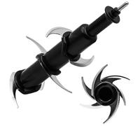 Lame de rechange empilée compatible avec le mélangeur Ninja Auto-iQ 2 en 1 BN750 BN750UK et robot de cuisine 3 en 1 BN800UK BN800UKDBCP BL642UK BL682UK, lame de mélangeur Ninja
