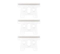 Lame De Rechange En Céramique, Compatible Avec Andis, D7, D8, Compatible Avec Les Tondeuses Slimline, Pro Li, 32655, 32400, Lame De Coupe Lisse.(Set of 3)