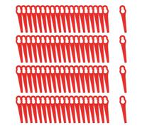Lame de rechange en plastique pour tondeuse à gazon Bosch Einhell,8.3cm,80 pièces