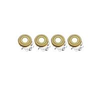 Lame De Rechange For Tête De Rasoir, Compatible Avec Le Rasoir Skull Shaver, Lame De Rechange For Rasoir Pitbull Gold PRO, 4 Têtes(Gold 4 pcs 1 set)