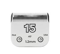 Lame De Rechange For Tondeuse For Animaux De Compagnie 3F, 4F, 5F, 7F, A5, Compatible Avec Les Tondeuses For Animaux Andis, AG, AG2, AGCC, AGC2, MBG(15-1.2mm)