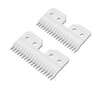 Lame De Rechange For Tondeuse Professionnelle For Animaux De Compagnie 3F, 4F, 5F, 7F, A5, Compatible Avec La Plupart Des Tondeuses For Animaux Andis, AG, AG2, AGCC, AGC2, MBG(2pcs Ceramic Blade)