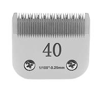 Lame De Rechange For Tondeuse Professionnelle For Animaux De Compagnie 3F, 4F, 5F, 7F, A5, Compatible Avec La Plupart Des Tondeuses For Animaux Andis, AG, AG2, AGCC, AGC2, MBG(40-0.25mm)