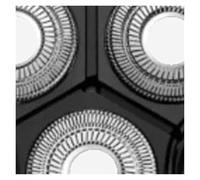 Lame De Rechange Originale For Rasoir Électrique Enchen, Compatible Avec Blackstone C 3, Warrior, Gentleman, 3S Et 5S(1pcs)