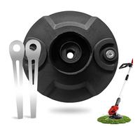Lame de rechange pour coupe-bordure avec protection du dessous de caisse, lame pour coupe-bordure avec disque de coupe et vis, accessoires de débroussailleuse pour Einhell Gardener Gardol (lot de 1)