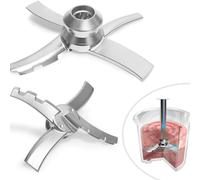 Lame de rechange pour machine à crème glacée Ninja Creami Series - Compatible avec les séries Ninja NC299, NC300, NC301 - Acier inoxydable