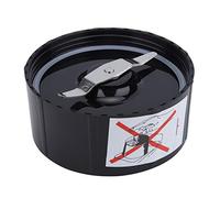 Lame de rechange pour mixeur Magic Bullet - Lames croisées et plates avec joints en caoutchouc - Pièces de rechange pour Magic Bullet 250 W (plat)