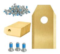 Lame de rechange pour robot tondeuse Ecovacs Goat G1/O800/O1000/O1200/O1600 [Lot de 36 lames + 36 vis] Phonillico®