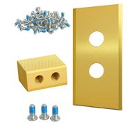 Lame de rechange pour robot tondeuse Mammotion LUBA AWD 1000 LUBA AWD 3000 LUBA AWD 5000 LUBA 2 AWD 3000 LUBA 2 AWD 10000 LUBA Mini YUKA 600 YUKA Mini 600 YUKA 1500 [Lot de 30 lames + 30 vis] Phonilli