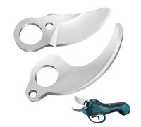 Lame de Rechange pour Sécateur Électrique 25mm - 1 Paire en Acier au Carbone SK-5 - Lame Fixe et Mobile