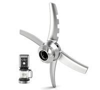 Lame de Rechange pour Sorbetiere Ninja Creami NC300 Series, Acier Inoxydable sans BPA, Accessoires Compatibles avec Ninja Creamerizer NC301, NC300, NC201, NC205, NC101 (NC500)