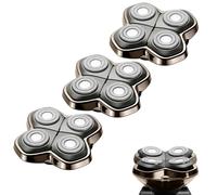 Lame de rechange pour tête de rasoir PRO 4 compatible avec les rasoirs Sk*ll Pitbull, Butterfly Kiss Pro et Palm, lame de rasoir pour rasoirs à tête chauve pour hommes, chambre non incluse (3 Pièces)