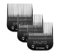 Lame de rechange pour toilettage canin Compatible avec les tondeuses Andis, Oster A5 et Wahl KM-10 Series (3FC)