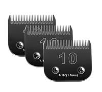 Lame de rechange pour toilettage canin Compatible avec les tondeuses Andis, Oster A5 et Wahl KM-10 Series (10)