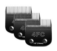 Lame de rechange pour toilettage canin Compatible avec les tondeuses Andis, Oster A5 et Wahl KM-10 Series (4FC)