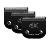 Lame de Rechange pour toilettage canin Compatible avec Les tondeuses Andis, Oster A5, Wahl, Heiniger, Moser Max 50 et Wahl KM-10 Series (40)