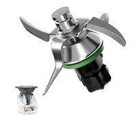 Lame de rechange pour Vorwerk Thermomix TM5 et TM6, couteau à pâte pour Thermomix TM6, lame de rechange pour mixeur, couteau mélangeur pour robot culinaire pour Thermomix TM5 et TM6