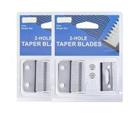 Lame De Rechange Professionnelle À 2 Trous For Tondeuse, Compatible Avec Wahl, Super Taper 8466 Cordless Magic Clip 8591, Andis Et Autres Tondeuses À Cheveux.(2 Pcs)