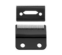Lame De Rechange Professionnelle Golden À 2 Trous for Tondeuse À Dents Décalées, Compatible Avec Wahl, Sans Fil 5 Étoiles, Compatible Avec Magic, Clip 8148 Clipper(Black)