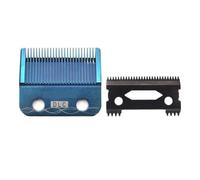 Lame De Remplacement DLC Fade, Compatible Avec WAHL/JRL, KM-90-4 | Tête de coupe professionnelle, adaptée aux tondeuses à cheveux Madeshow, MRD, Gamma et SC.(Blue DLC)