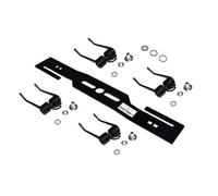 Lame de scarificateur / lame de tondeuse / enlève-mousse + 4 ressorts doubles trempés