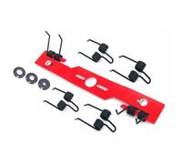 Lame de scarificateur / lame de tondeuse, kit de conversion de lame + 6 ressorts