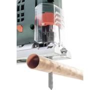 wolfcraft 2388000 Lot de 2 Lames de scie sauteuse BIM queue en T Profondeur de coupe 1-3 mm